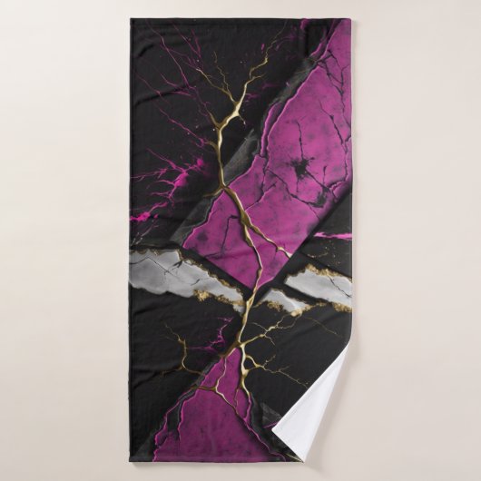 Abstraktes Kunst-Strandtuch Badehandtuch (Badehandtuch)