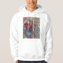 Abstraktes Kunst-Sweatshirt Hoodie
