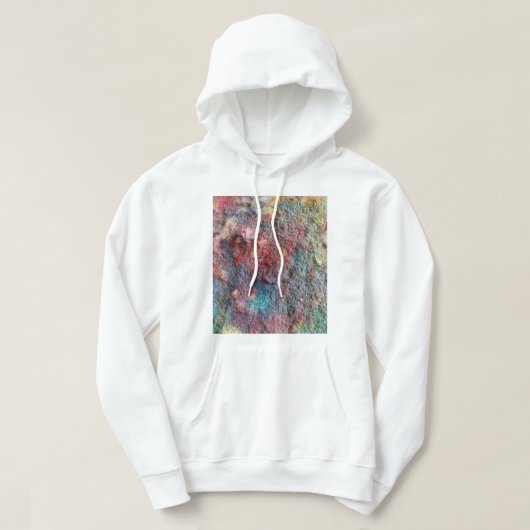 Abstraktes Kunst-Sweatshirt Hoodie (Design vorne)