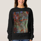 Abstraktes Kunst-Sweatshirt Sweatshirt (Vorderseite)