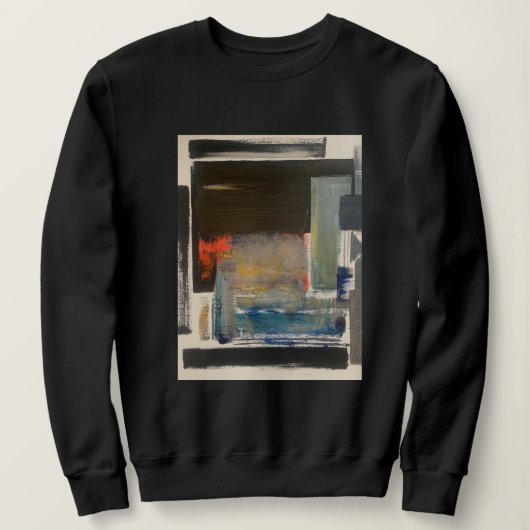 Abstraktes Kunst-Sweatshirt Sweatshirt (Design vorne)