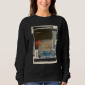 Abstraktes Kunst-Sweatshirt Sweatshirt (Vorderseite)