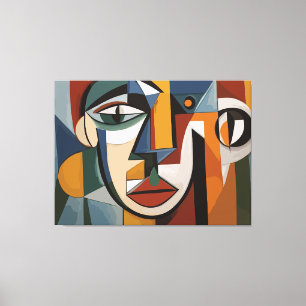 abstraktes Kunstbild Leinwanddruck