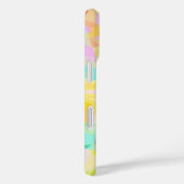 Abstraktes Kunstdesign in Pastellfarben Case-Mate iPhone Hülle (Rückseite / Rechts)