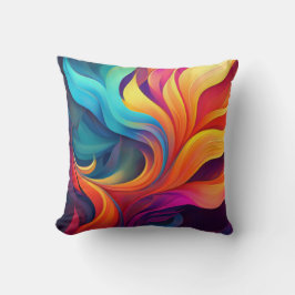 Abstraktes Kunstdesign Kissen