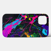Abstraktes Kunstfarbspritzer-Bild Case-Mate iPhone Hülle (Rückseite (Horizontal))