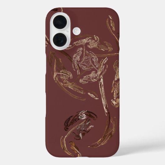 abstraktes Kunstgehäuse Case-Mate iPhone Hülle (Rückseite)