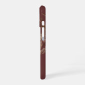abstraktes Kunstgehäuse iPhone 16 Hülle (Linke Seite)