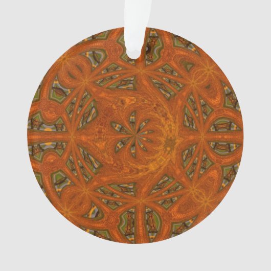 Abstraktes Kunstlabyrinth Ornament (Vorderseite)