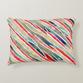 Abstraktes künstlerisches, farbiges und kraftvolle dekokissen