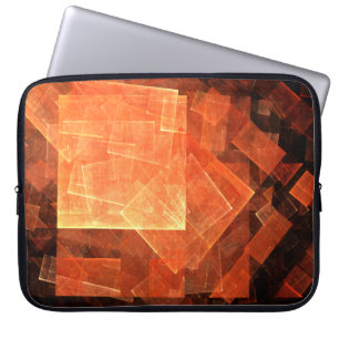 Abstraktes Kunstlicht - Notebook-Rückenlehne Laptopschutzhülle