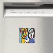 Abstraktes Kunstmagnet Magnet (In Situ (Geschirrspüler))