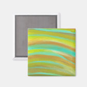 Abstraktes Kunstmagnet ohne Titel Magnet (Vorderseite/Rückseite)