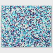 Abstraktes Kunstmuster Abstraktes geometrisches i Geschenkpapier (Flach)