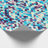 Abstraktes Kunstmuster Abstraktes geometrisches i Geschenkpapier (Ecke)