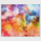 Abstraktes Kunstmuster Hand zeichnend modern Geschenkpapier (Flach)