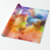 Abstraktes Kunstmuster Hand zeichnend modern  Geschenkpapier (Ungerollt)