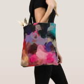 Abstraktes Kunstmuster Hand zeichnend modern  Tasche (Von Nahem)