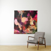 Abstraktes Kunstmuster Hand zeichnend modern Wandteppich (Beispiel)