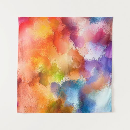 Abstraktes Kunstmuster Hand zeichnend modern  Wandteppich (Vorderseite (Horizontal))