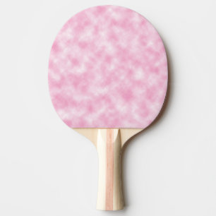 Abstraktes Kunstmuster mit rosa Wolken erstellt Tischtennis Schläger