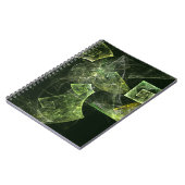 Abstraktes KunstNotebook Notizblock (Linke Seite)