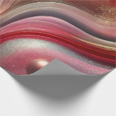 Abstraktes Kunstpapier Geschenkpapier (Ecke)