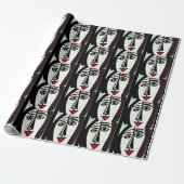 Abstraktes Kunstpapier Geschenkpapier (Ungerollt)