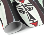 Abstraktes Kunstpapier Geschenkpapier (Rolleneckpunkt)