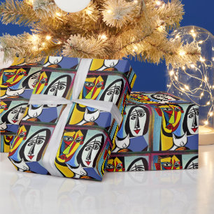 Abstraktes Kunstpapier Geschenkpapier