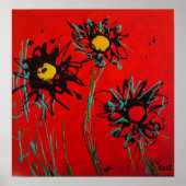 abstraktes Kunstposter Poster (Vorne)