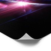 abstraktes Kunstposter Poster (Ecke)