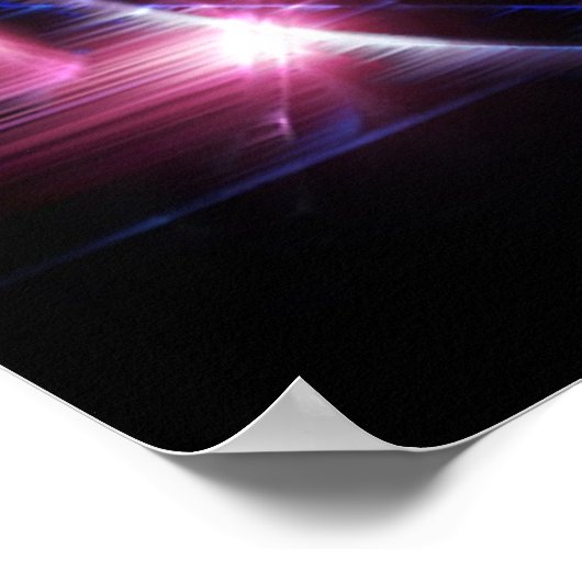 abstraktes Kunstposter Poster (Ecke)