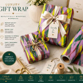 Abstraktes Kunstverpackungspapier Geschenkpapier