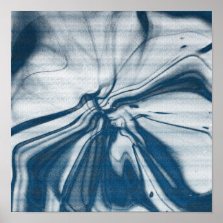 Abstraktes Kunstwerk Poster