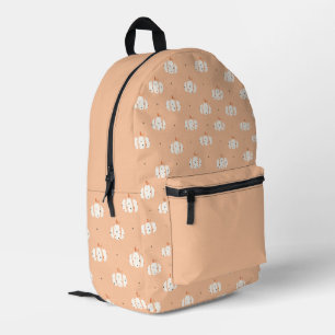 Abstraktes Kürbismuster gedruckter Backpack Bedruckter Rucksack