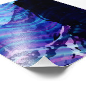 Abstraktes Lächeln Fotodruck (Ecke)