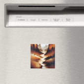 Abstraktes Landschaftsplaner Hintergrundbilder Kun Magnet (In Situ (Geschirrspüler))