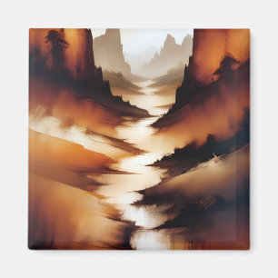 Abstraktes Landschaftsplaner Hintergrundbilder Kun Magnet