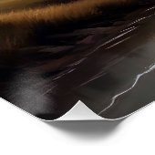 Abstraktes Landschaftsplaner Hintergrundbilder Kun Poster (Ecke)