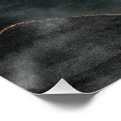 Abstraktes Landschaftspopster Poster (Ecke)