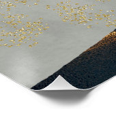 Abstraktes Landschaftspopster Poster (Ecke)