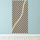 Abstraktes Laserschnittfeld Leinwanddruck (Insitu (Holzboden))