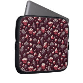 Abstraktes Lava Rock Pattern Laptopschutzhülle (Vorne Rechts)