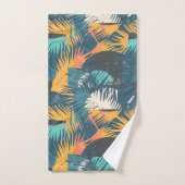 Abstraktes Leaf Pattern Handtuchhandtuch Set (Handtuch)