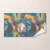 Abstraktes Leaf Pattern Handtuchhandtuch Set (Handtuch)