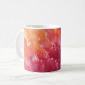 Abstraktes, lebendiges Korallenriff Kaffeetasse (Vorderseite Links)