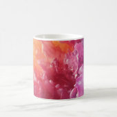 Abstraktes, lebendiges Korallenriff Kaffeetasse (Mittel)