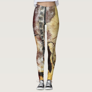 Abstraktes Leggings