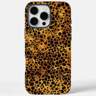 Abstraktes Leopard-Druckmuster iPhone 16 Pro Max Hülle